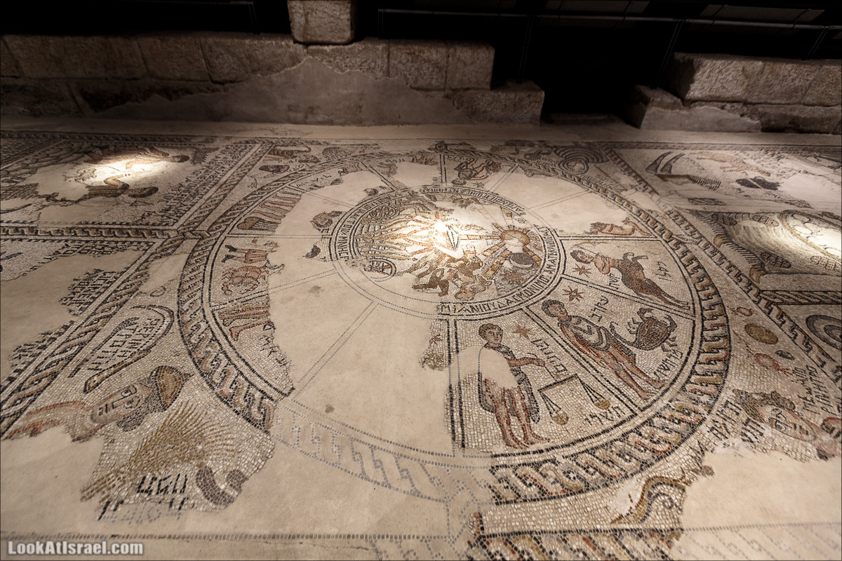 Мозаики в Ципори | LookAtIsrael.com - Фото путешествия по Израилю