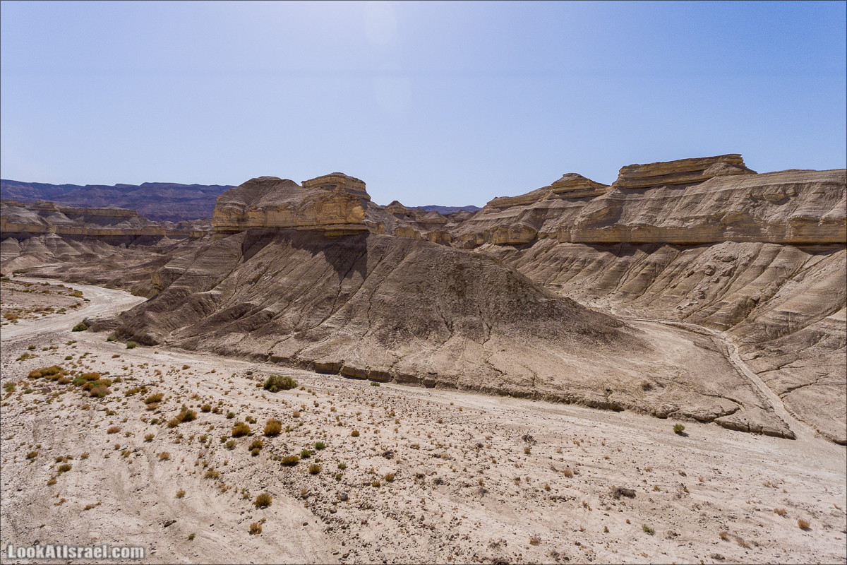 Ущелье Сдом - вид сверху (аеро съёмка) | LookAtIsrael.com - Фото путешествия по Израилю