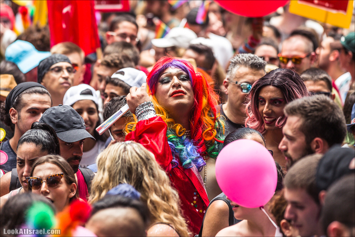 Парад Гордости 2017 в Тель-Авиве | Tel Aviv pride 2017 | מצעד הגאווה 2017 | LookAtIsrael.com - Фото путешествия по Израилю