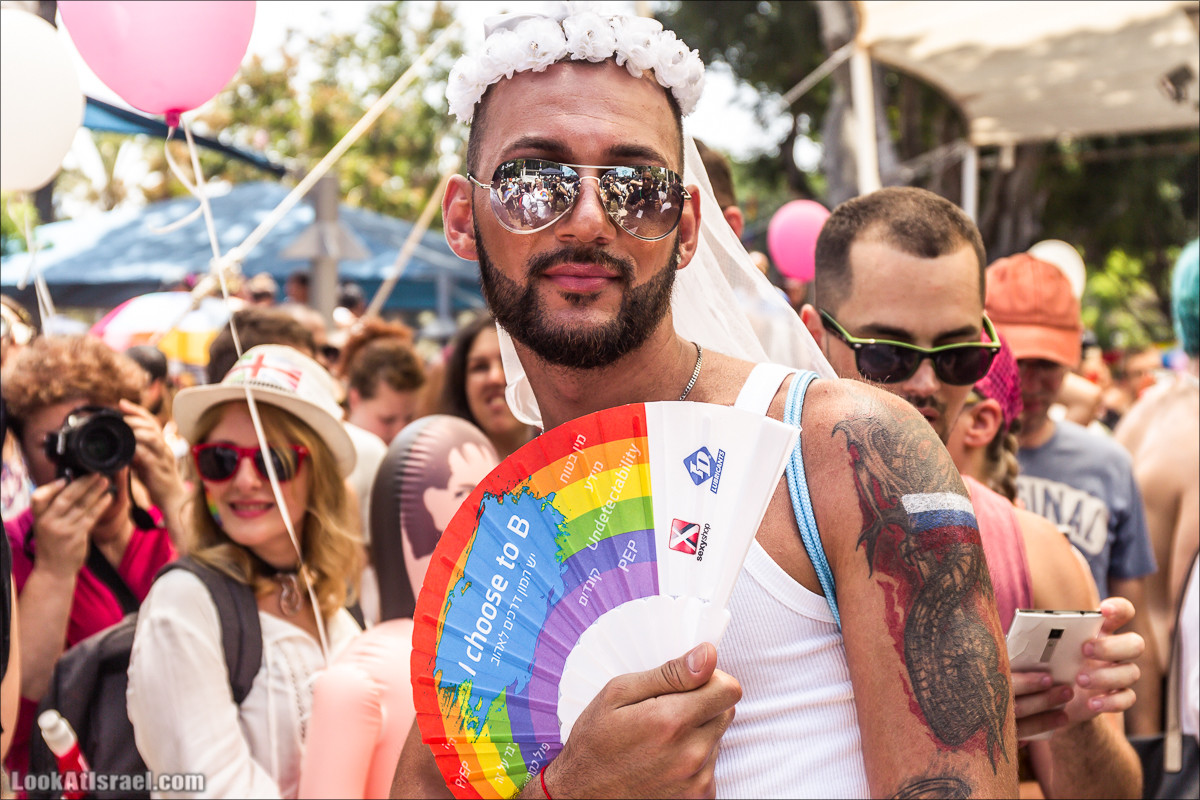 Парад Гордости 2017 в Тель-Авиве | Tel Aviv pride 2017 | מצעד הגאווה 2017 | LookAtIsrael.com - Фото путешествия по Израилю