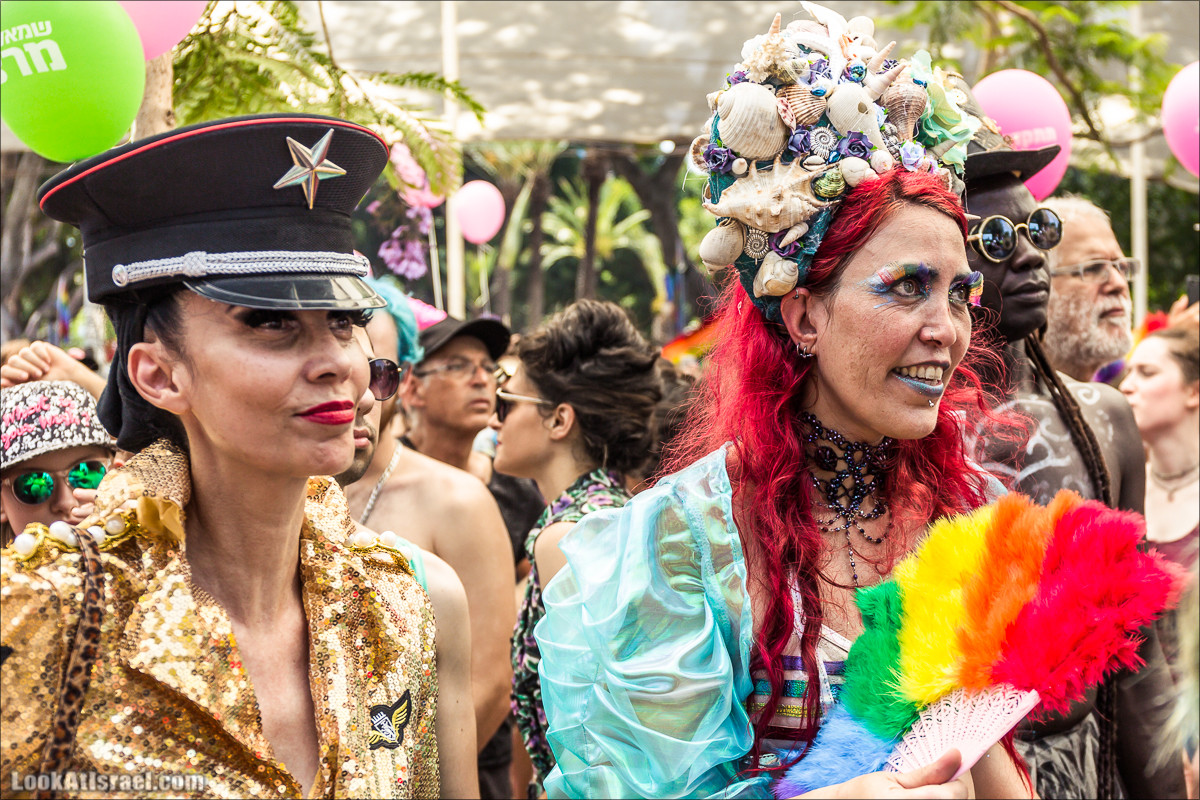 Парад Гордости 2017 в Тель-Авиве | Tel Aviv pride 2017 | מצעד הגאווה 2017 | LookAtIsrael.com - Фото путешествия по Израилю