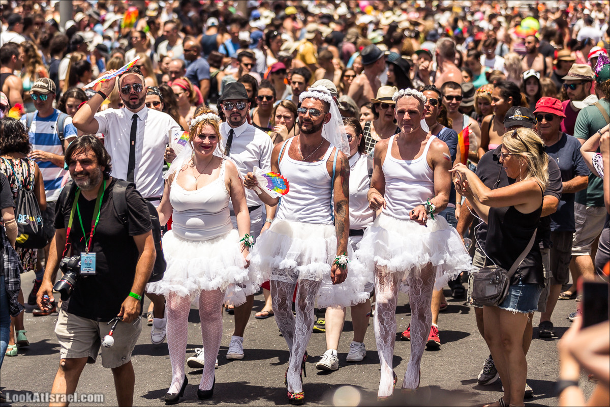 Парад Гордости 2017 в Тель-Авиве | Tel Aviv pride 2017 | מצעד הגאווה 2017 | LookAtIsrael.com - Фото путешествия по Израилю
