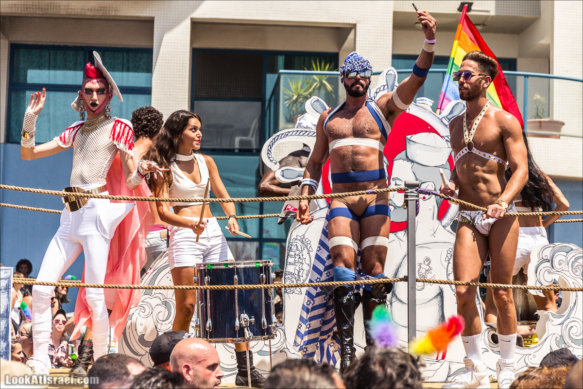 Парад Гордости 2017 в Тель-Авиве | Tel Aviv pride 2017 | מצעד הגאווה 2017 | LookAtIsrael.com - Фото путешествия по Израилю