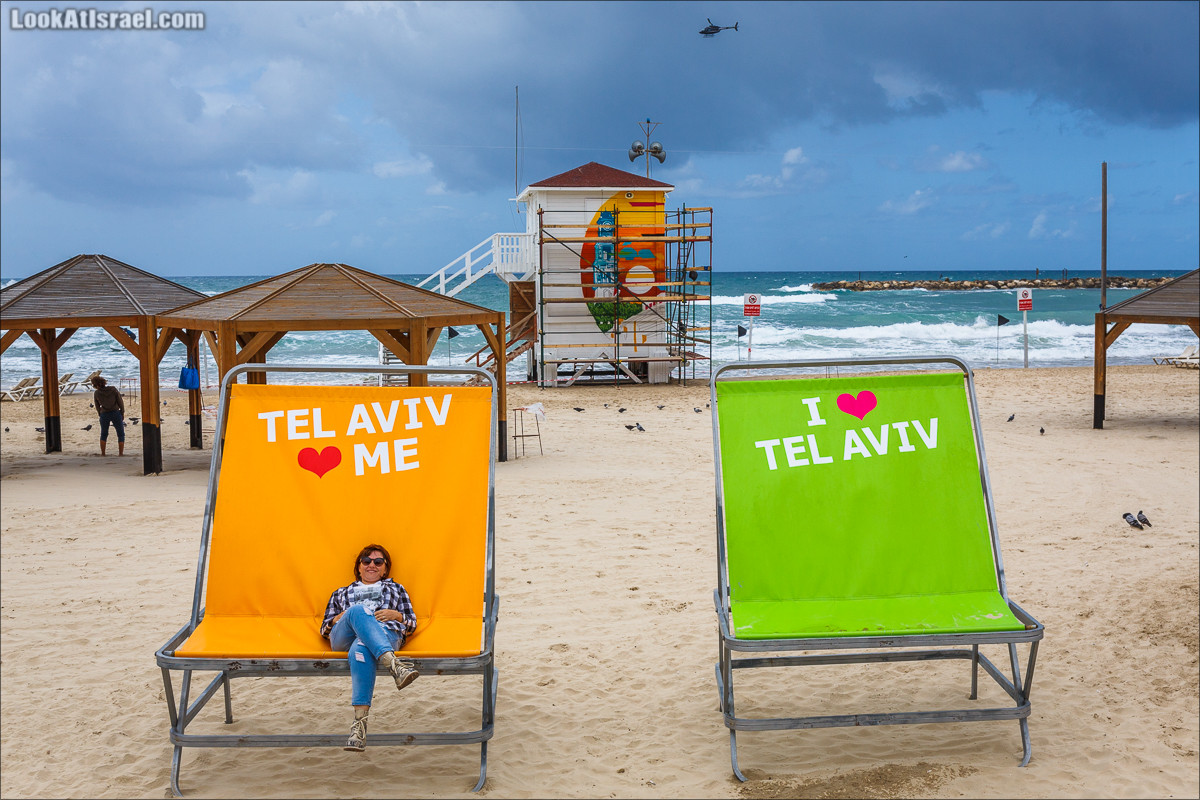 В Тель-Авиве есть первый в мире отель в спасательной будке | LookAtIsrael.com - Фото путешествия по Израилю