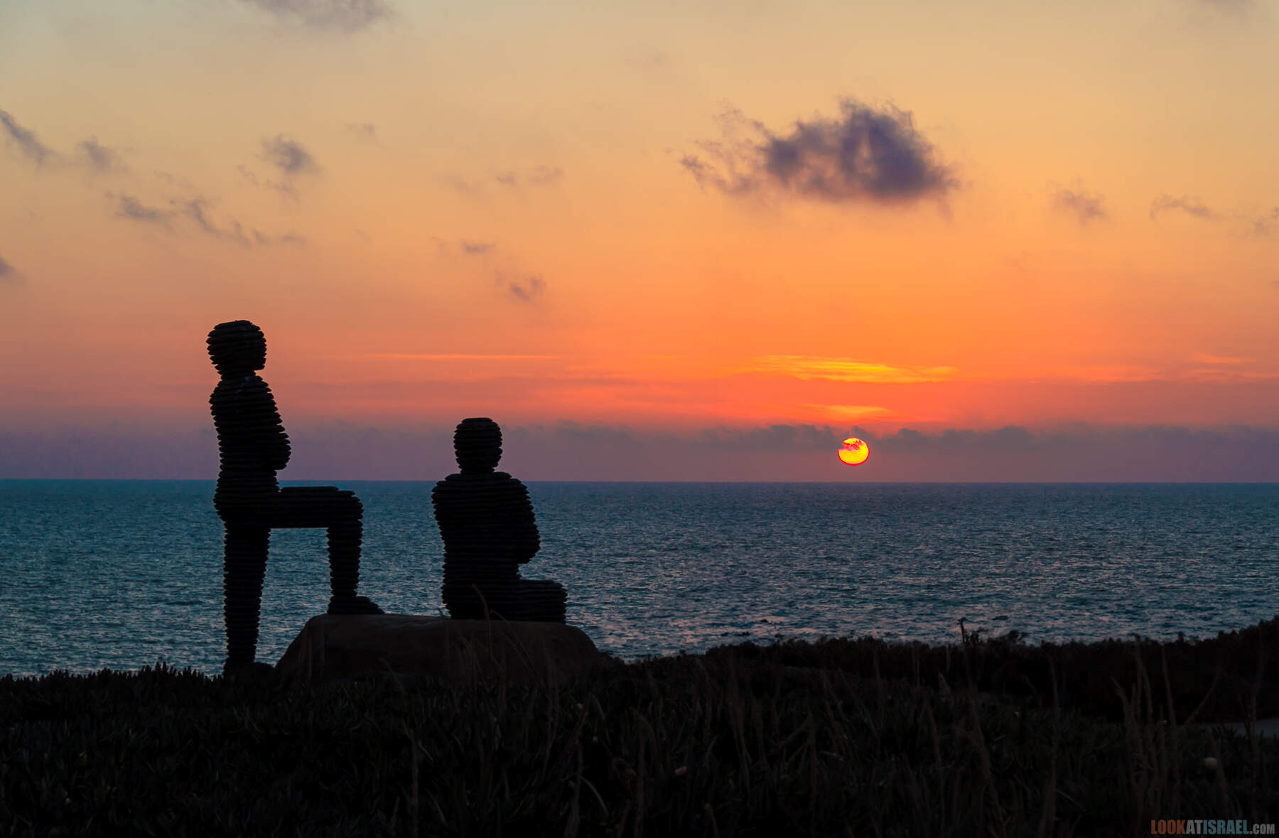 Аса и Йеошафат - Скульптура в подарок Тель Авиву | Asa & Yehoshafat by Boaz Vaadia | אסא ויהושפט