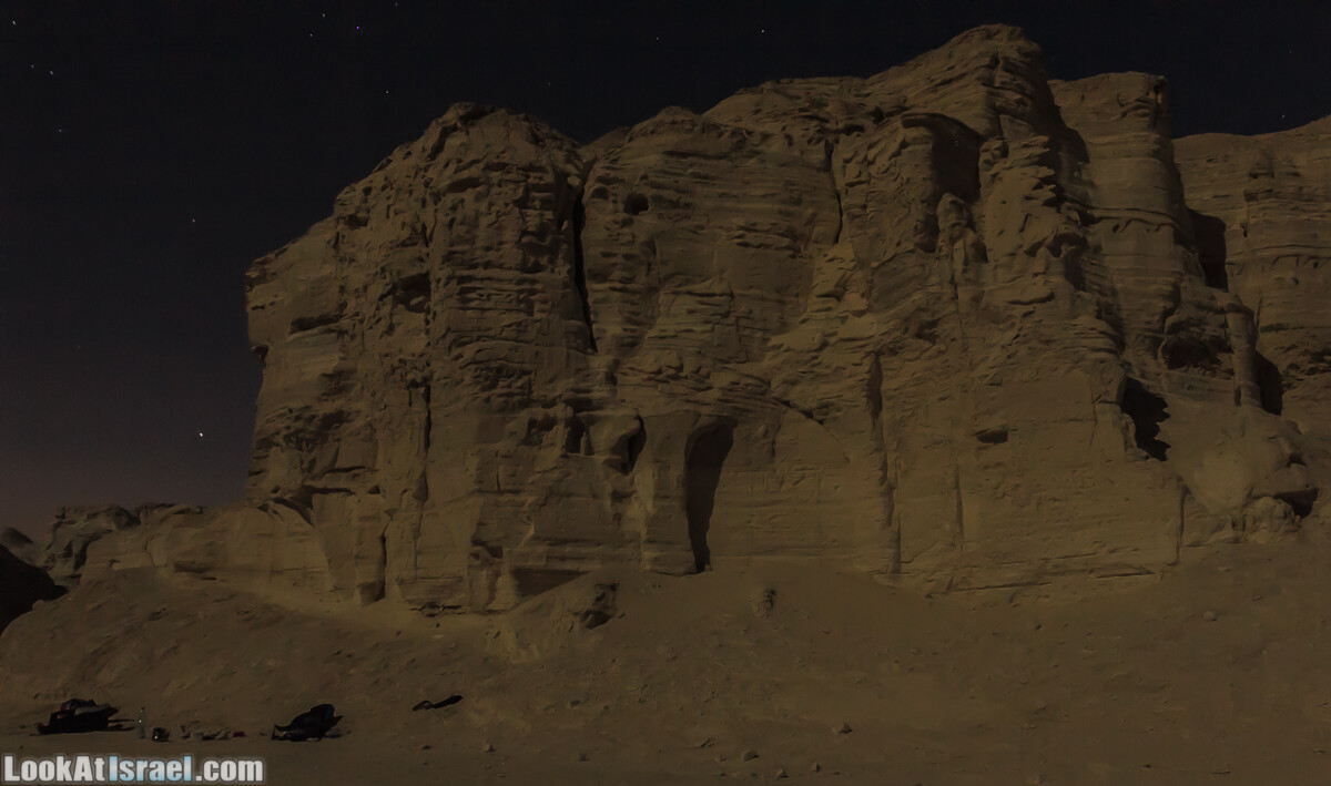 Ущелье Правим ночью | LookAtIsrael.com - Фото путешествия по Израилю