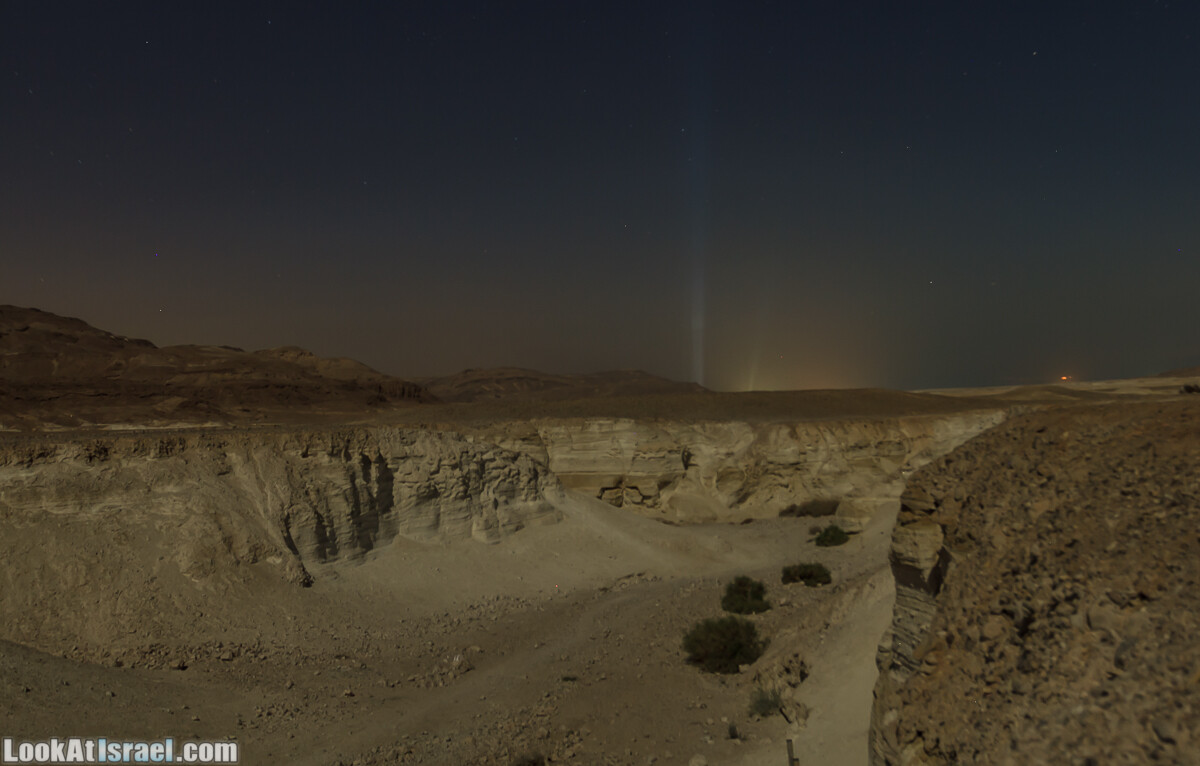 Ущелье Правим ночью | LookAtIsrael.com - Фото путешествия по Израилю
