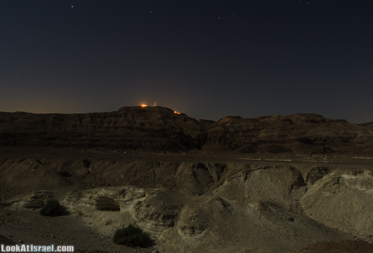 Ущелье Правим ночью | LookAtIsrael.com - Фото путешествия по Израилю