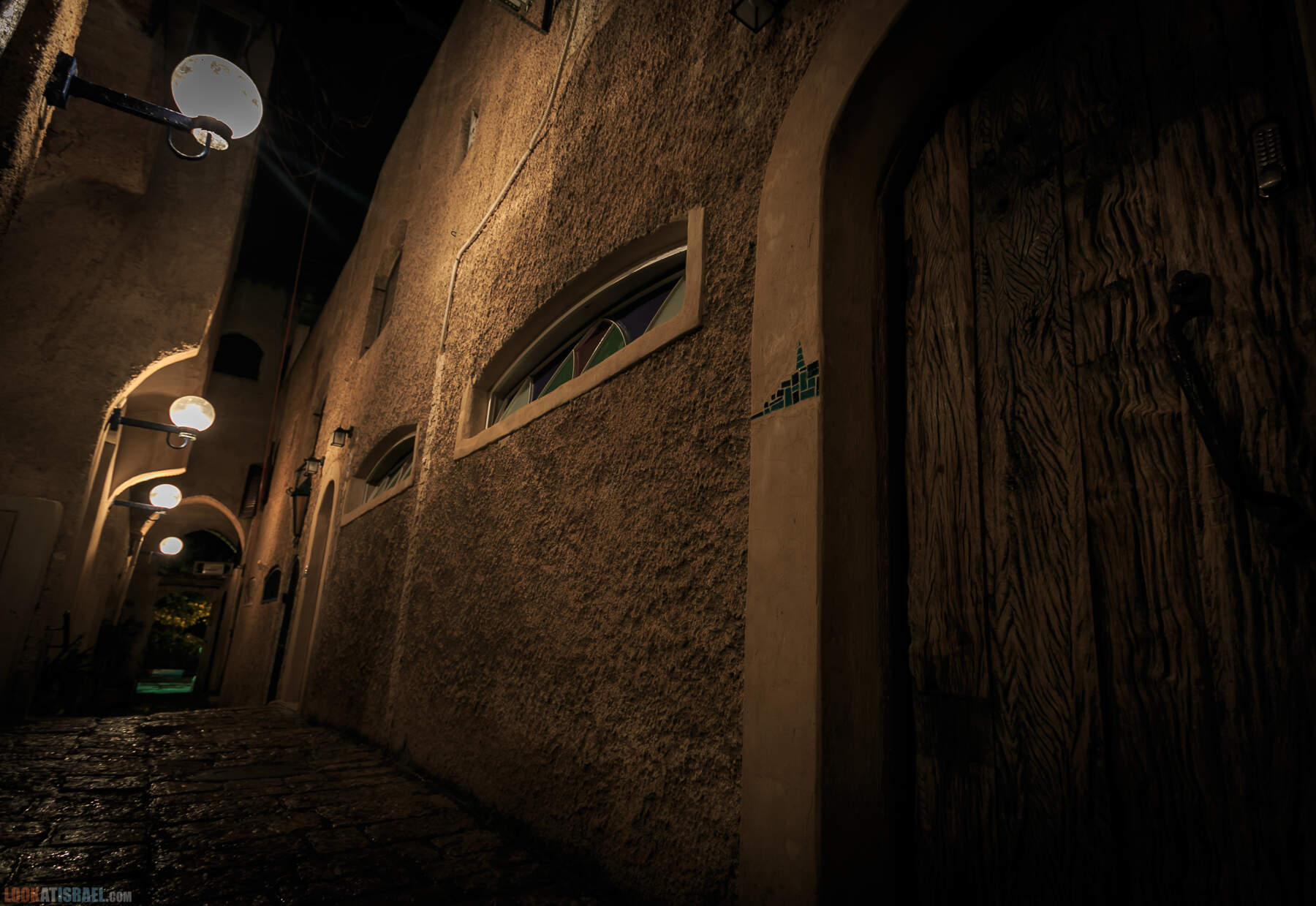 Яффо в черном, ночь в древнем городе