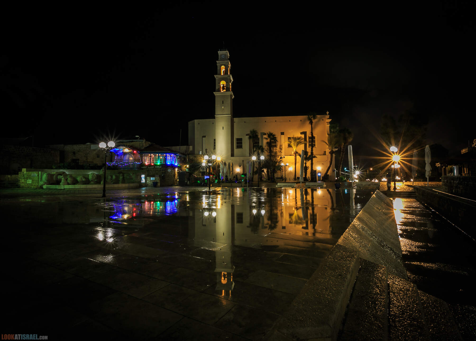 Яффо в черном, ночь в древнем городе