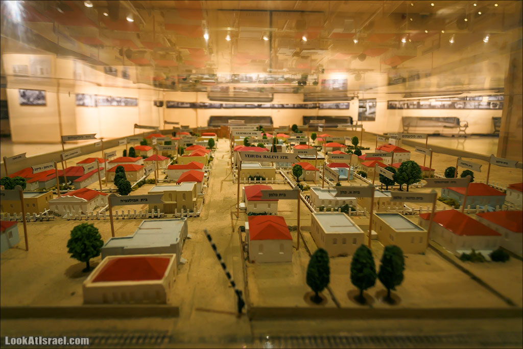 История Тель-Авива в башне Шалом | LookAtIsrael.com - Фото путешествия по Израилю