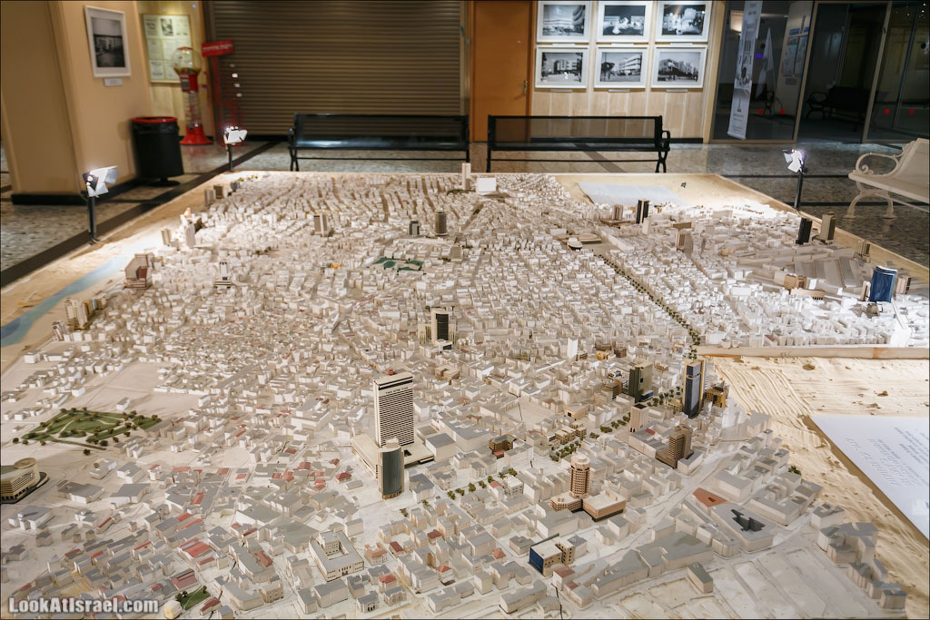 История Тель-Авива в башне Шалом | LookAtIsrael.com - Фото путешествия по Израилю