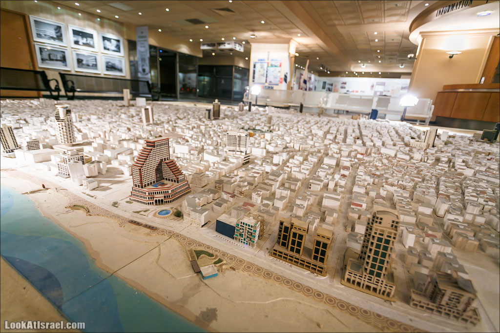 История Тель-Авива в башне Шалом | LookAtIsrael.com - Фото путешествия по Израилю