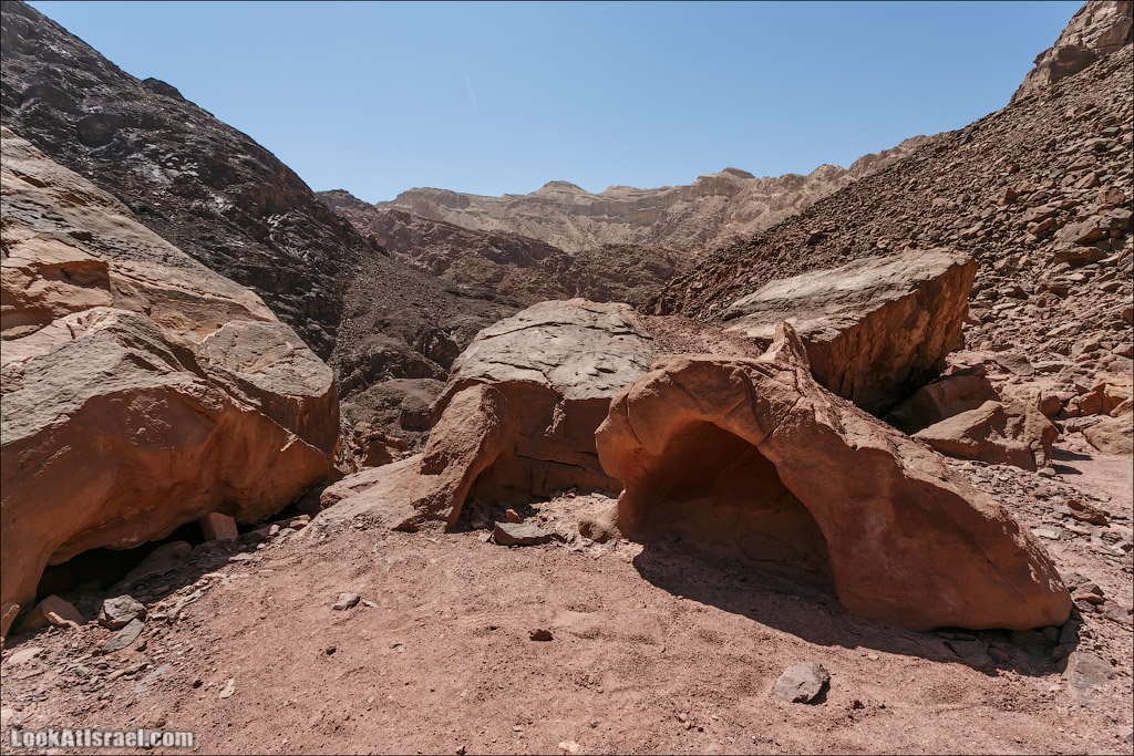 Скрытая долина в горах Эйлата | LookAtIsrael.com - Фото путешествия по Израилю