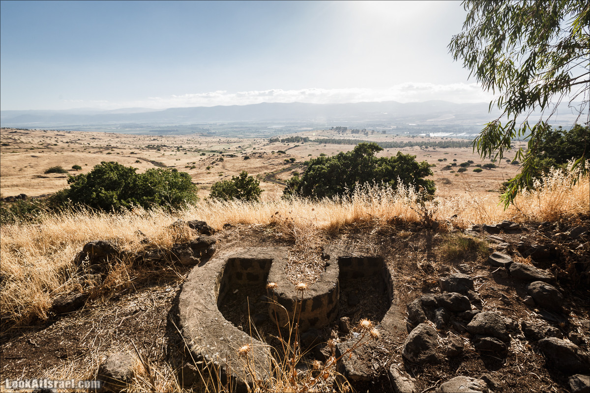 Интересные места Голанских высот: Мемориал Голани, гора Бенталь, Эйн Зиван, Жоба, Оз 77 и точка палеомагнетизма | LookAtIsrael.com - Фото путешествия по Израилю