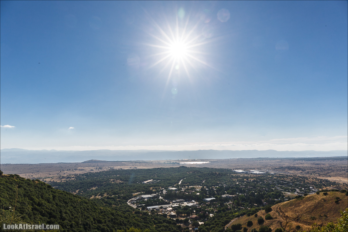 Интересные места Голанских высот: Мемориал Голани, гора Бенталь, Эйн Зиван, Жоба, Оз 77 и точка палеомагнетизма | LookAtIsrael.com - Фото путешествия по Израилю