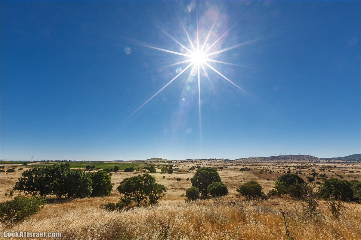 Интересные места Голанских высот: Мемориал Голани, гора Бенталь, Эйн Зиван, Жоба, Оз 77 и точка палеомагнетизма | LookAtIsrael.com - Фото путешествия по Израилю