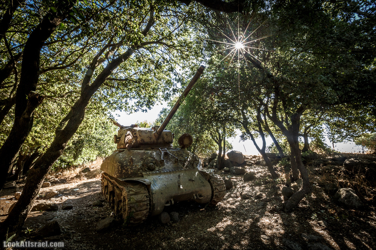 Интересные места Голанских высот: Мемориал Голани, гора Бенталь, Эйн Зиван, Жоба, Оз 77 и точка палеомагнетизма | LookAtIsrael.com - Фото путешествия по Израилю