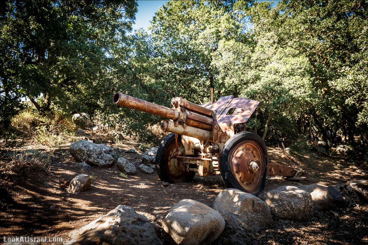 Интересные места Голанских высот: Мемориал Голани, гора Бенталь, Эйн Зиван, Жоба, Оз 77 и точка палеомагнетизма | LookAtIsrael.com - Фото путешествия по Израилю