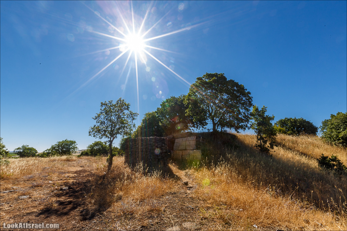 Интересные места Голанских высот: Мемориал Голани, гора Бенталь, Эйн Зиван, Жоба, Оз 77 и точка палеомагнетизма | LookAtIsrael.com - Фото путешествия по Израилю
