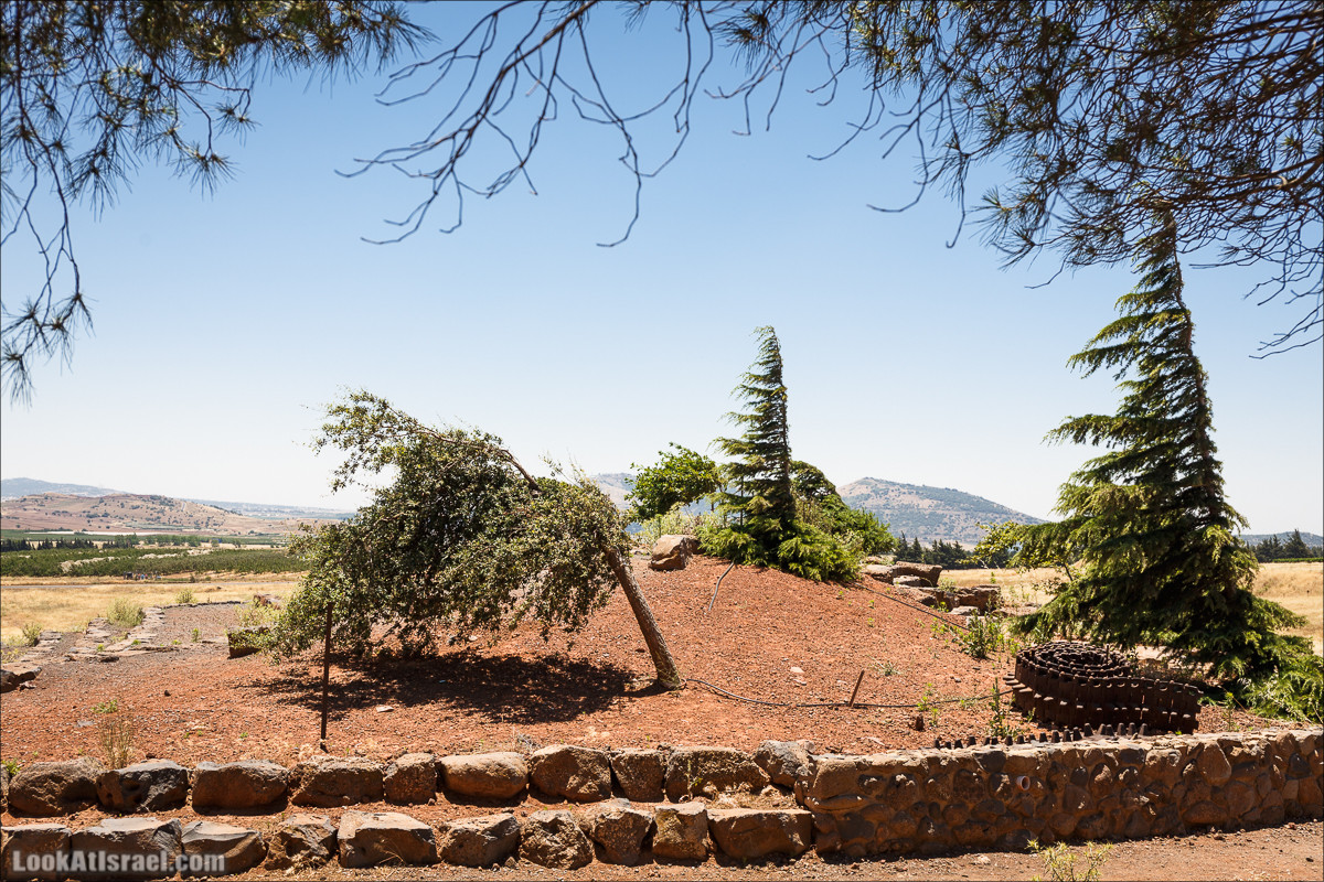 Интересные места Голанских высот: Мемориал Голани, гора Бенталь, Эйн Зиван, Жоба, Оз 77 и точка палеомагнетизма | LookAtIsrael.com - Фото путешествия по Израилю