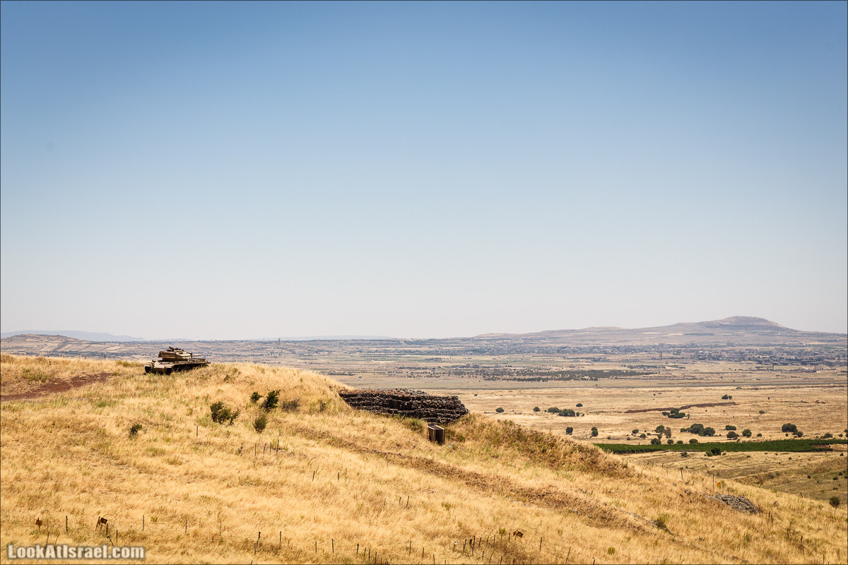 Интересные места Голанских высот: Мемориал Голани, гора Бенталь, Эйн Зиван, Жоба, Оз 77 и точка палеомагнетизма | LookAtIsrael.com - Фото путешествия по Израилю