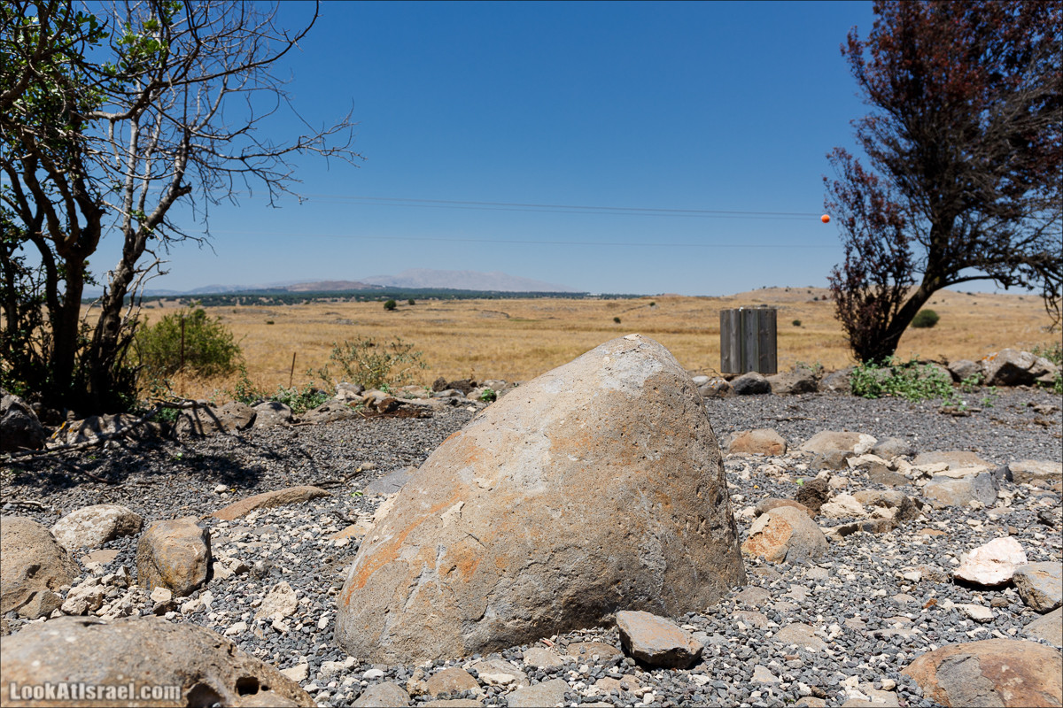 Интересные места Голанских высот: Мемориал Голани, гора Бенталь, Эйн Зиван, Жоба, Оз 77 и точка палеомагнетизма | LookAtIsrael.com - Фото путешествия по Израилю
