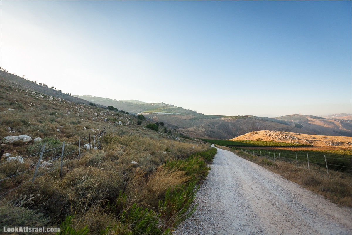 Пейзажная дорога на горах Нафтали | Naftali mts scenic road | LookAtIsrael.com - Фото путешествия по Израилю