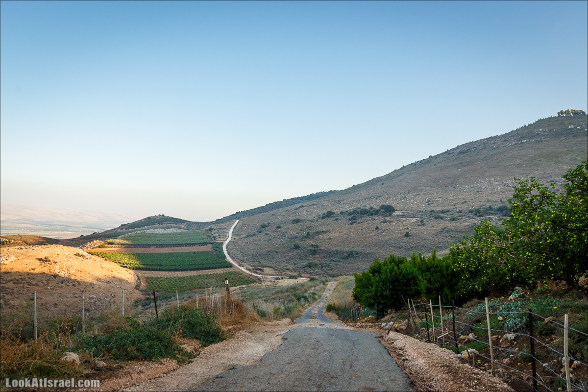 Пейзажная дорога на горах Нафтали | Naftali mts scenic road | LookAtIsrael.com - Фото путешествия по Израилю