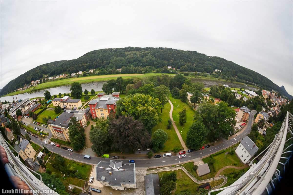 Город курорт на Эльбе Бад Шандау | LookAtEurope.com - Фотогалоп по Европе. Чехия, Германия, Голландия