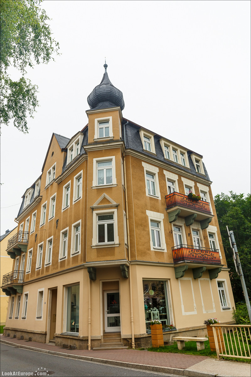 Город курорт на Эльбе Бад Шандау | LookAtEurope.com - Фотогалоп по Европе. Чехия, Германия, Голландия