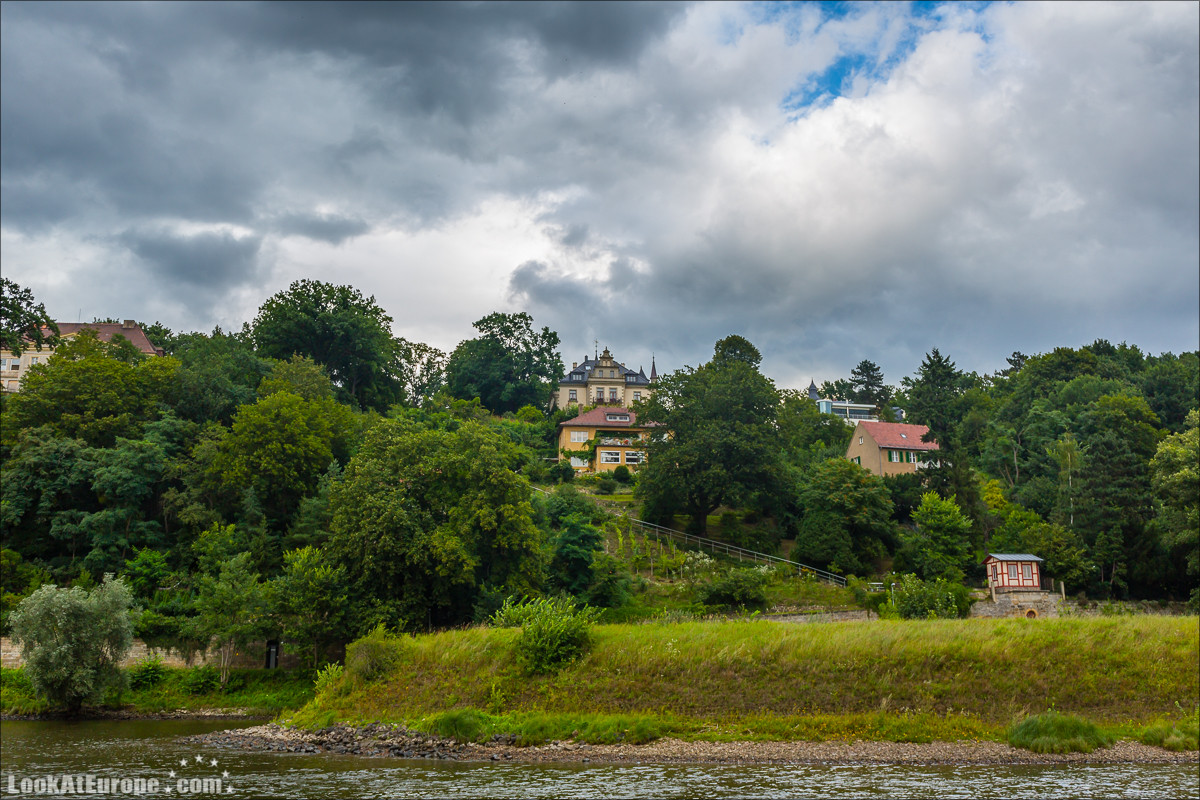 Прогулка на пароходе по Эльбе из Дрездена | LookAtEurope.com - Фотогалоп по Европе. Чехия, Германия, Голландия. Чески Крумлов