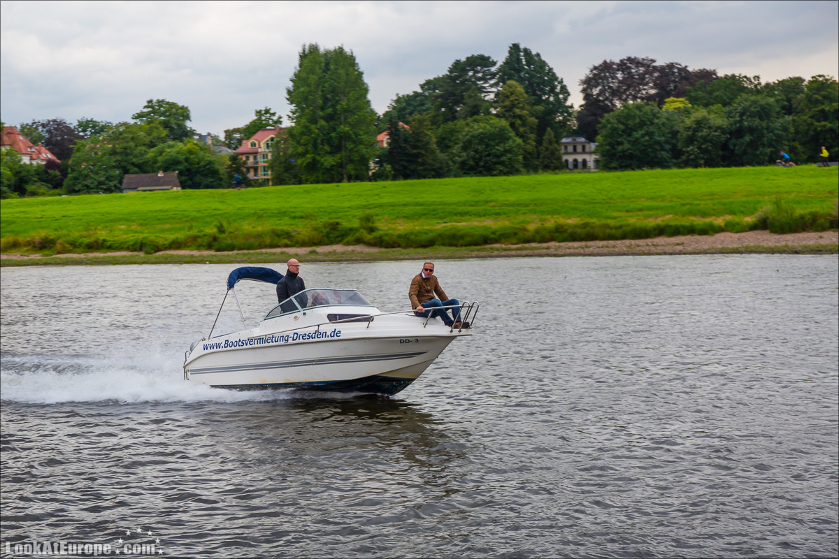Прогулка на пароходе по Эльбе из Дрездена | LookAtEurope.com - Фотогалоп по Европе. Чехия, Германия, Голландия. Чески Крумлов