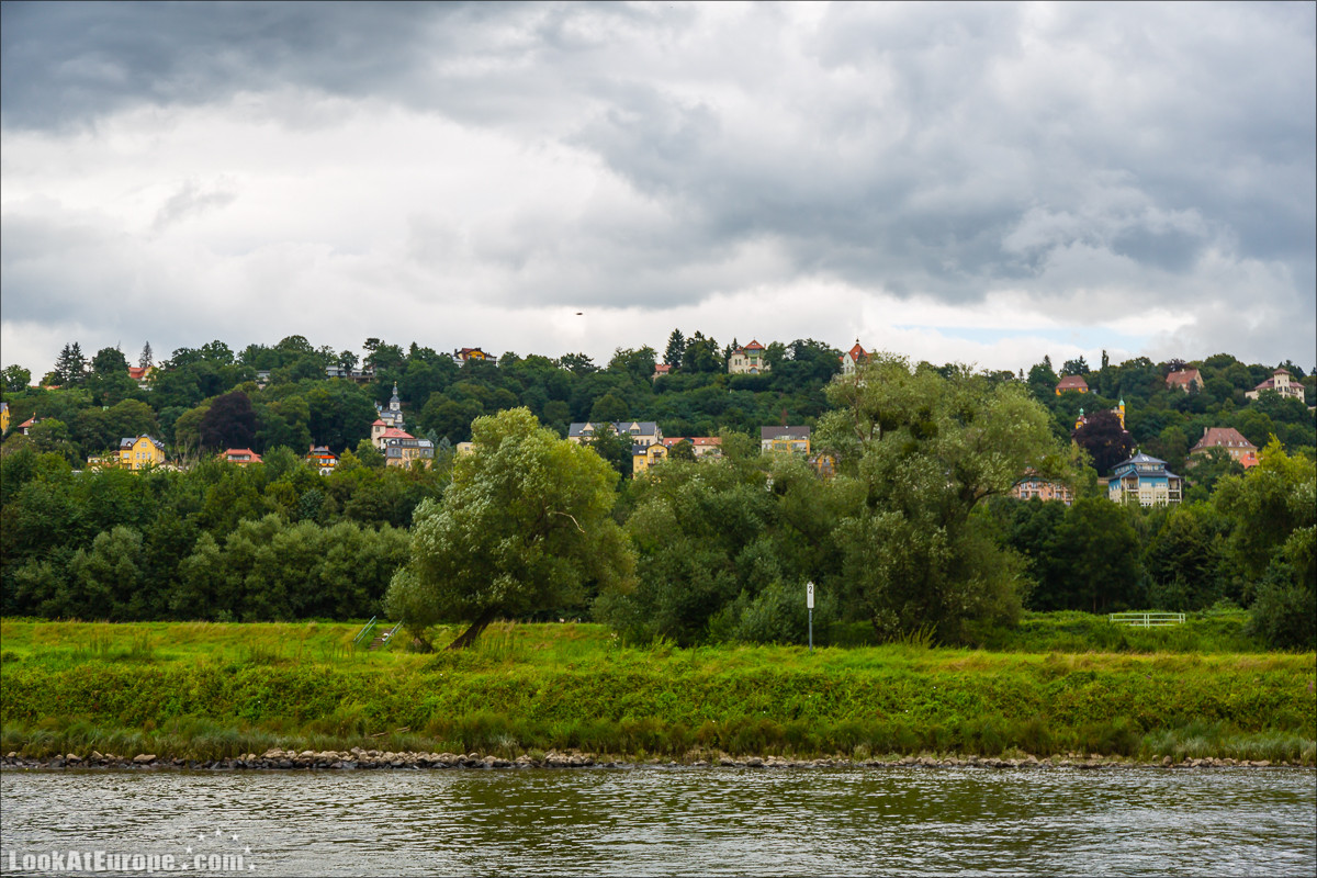 Прогулка на пароходе по Эльбе из Дрездена | LookAtEurope.com - Фотогалоп по Европе. Чехия, Германия, Голландия. Чески Крумлов