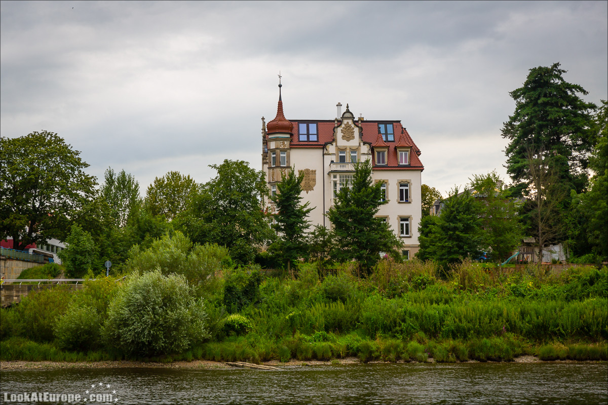 Прогулка на пароходе по Эльбе из Дрездена | LookAtEurope.com - Фотогалоп по Европе. Чехия, Германия, Голландия. Чески Крумлов