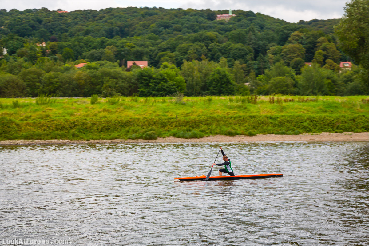 Прогулка на пароходе по Эльбе из Дрездена | LookAtEurope.com - Фотогалоп по Европе. Чехия, Германия, Голландия. Чески Крумлов