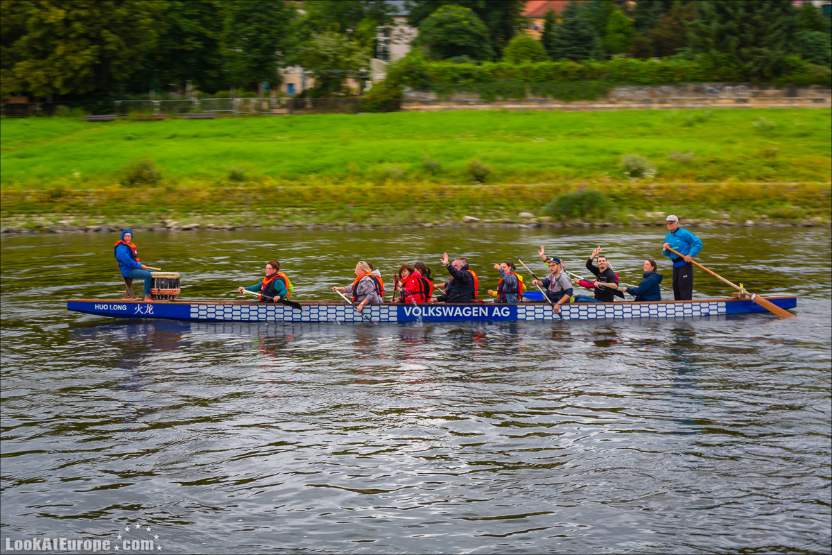 Прогулка на пароходе по Эльбе из Дрездена | LookAtEurope.com - Фотогалоп по Европе. Чехия, Германия, Голландия. Чески Крумлов