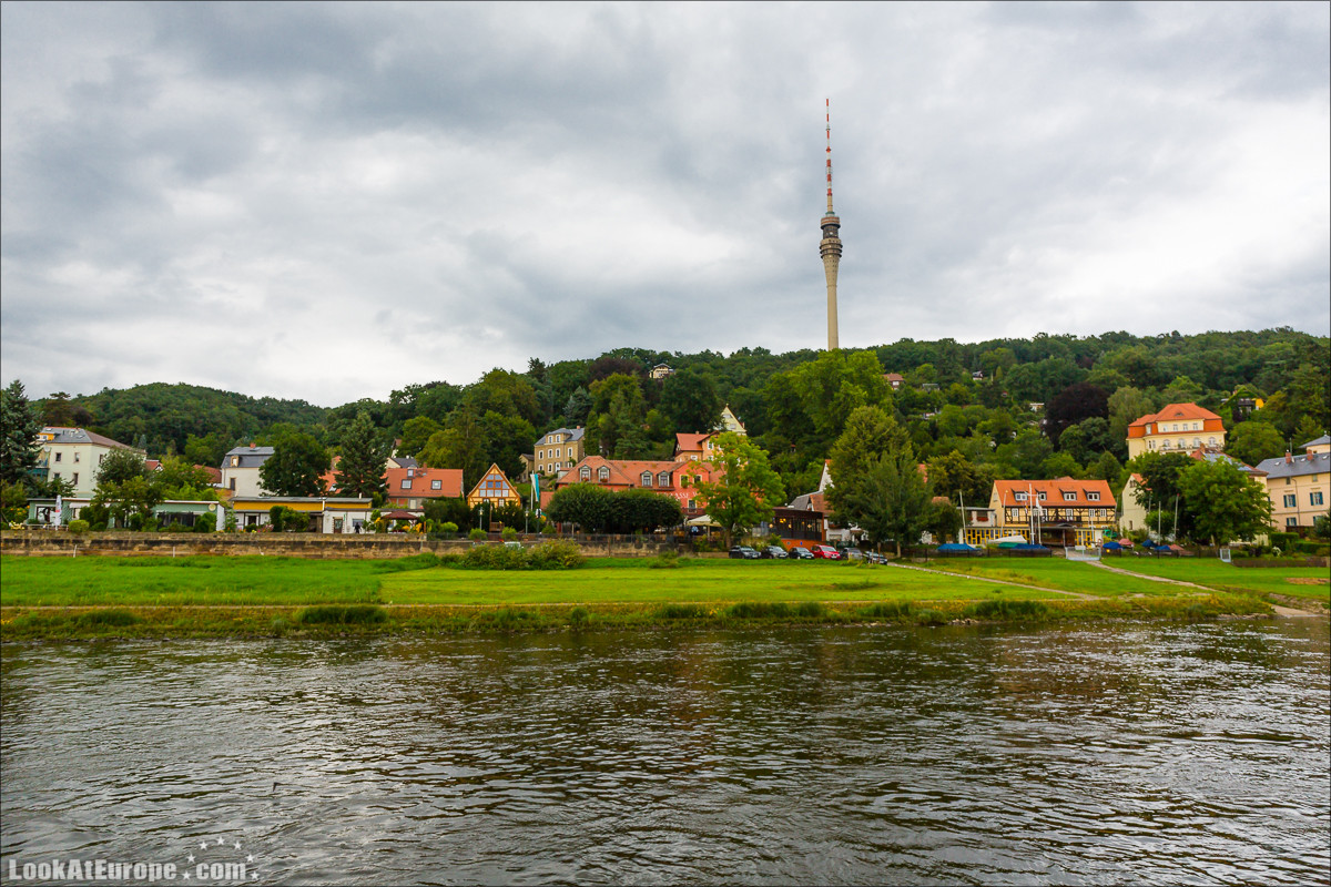 Прогулка на пароходе по Эльбе из Дрездена | LookAtEurope.com - Фотогалоп по Европе. Чехия, Германия, Голландия. Чески Крумлов