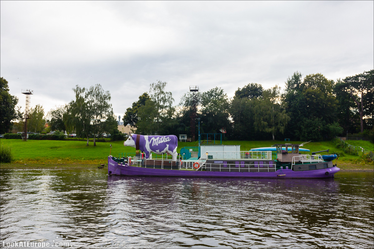 Прогулка на пароходе по Эльбе из Дрездена | LookAtEurope.com - Фотогалоп по Европе. Чехия, Германия, Голландия. Чески Крумлов