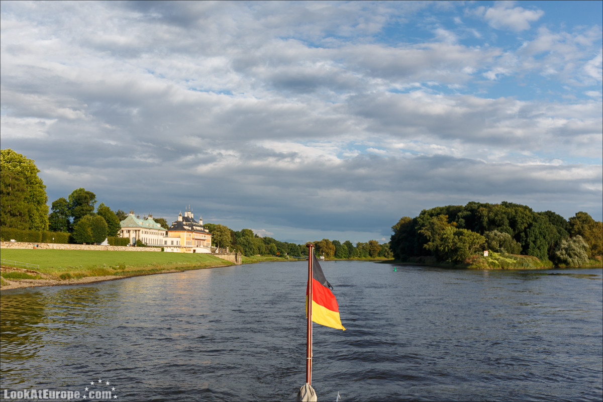 Прогулка на пароходе по Эльбе из Дрездена | LookAtEurope.com - Фотогалоп по Европе. Чехия, Германия, Голландия. Чески Крумлов