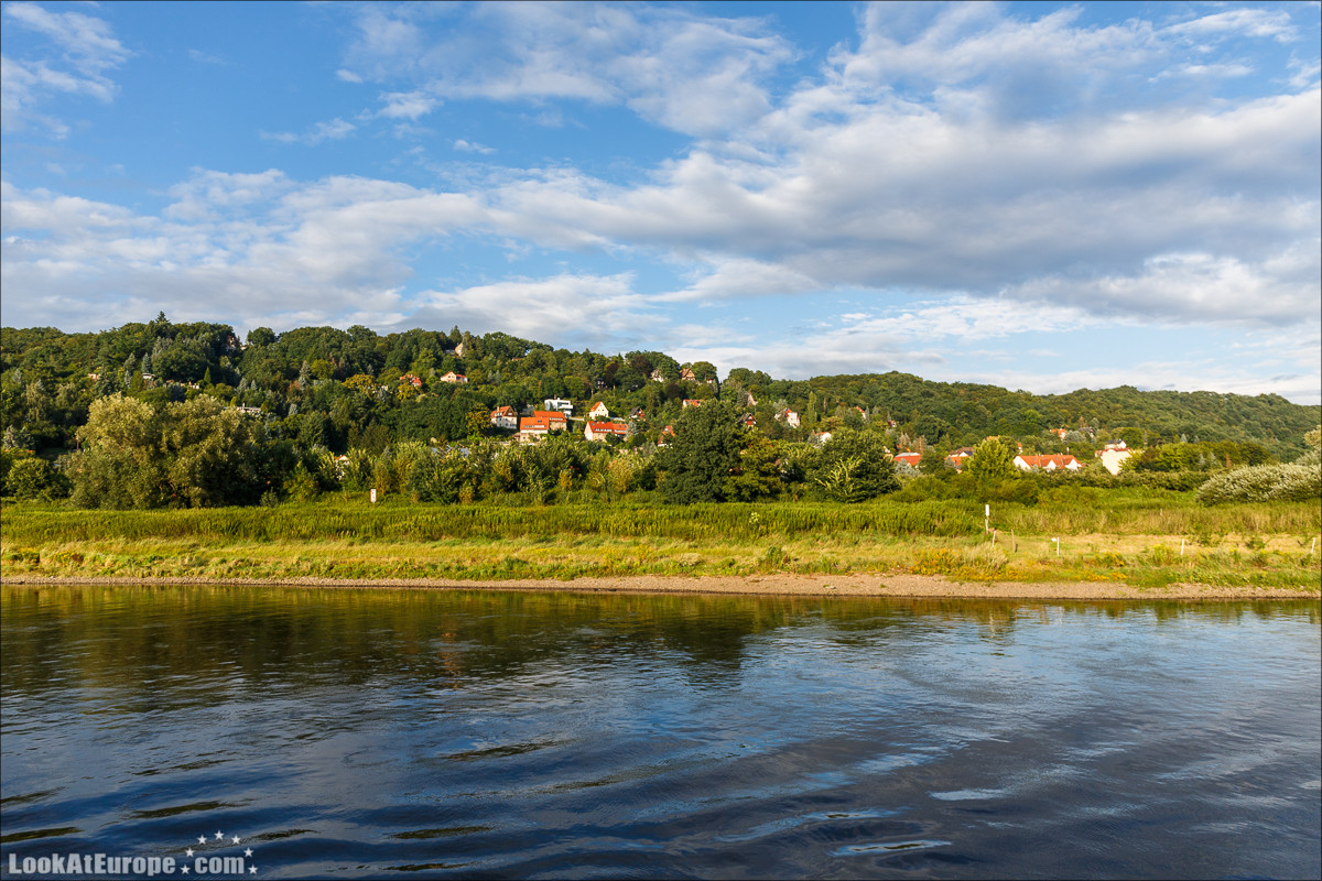 Прогулка на пароходе по Эльбе из Дрездена | LookAtEurope.com - Фотогалоп по Европе. Чехия, Германия, Голландия. Чески Крумлов