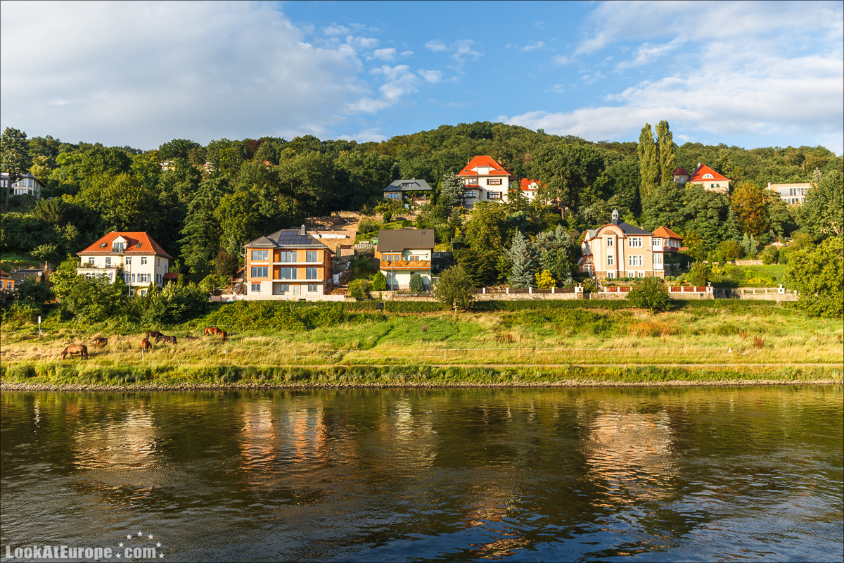 Прогулка на пароходе по Эльбе из Дрездена | LookAtEurope.com - Фотогалоп по Европе. Чехия, Германия, Голландия. Чески Крумлов