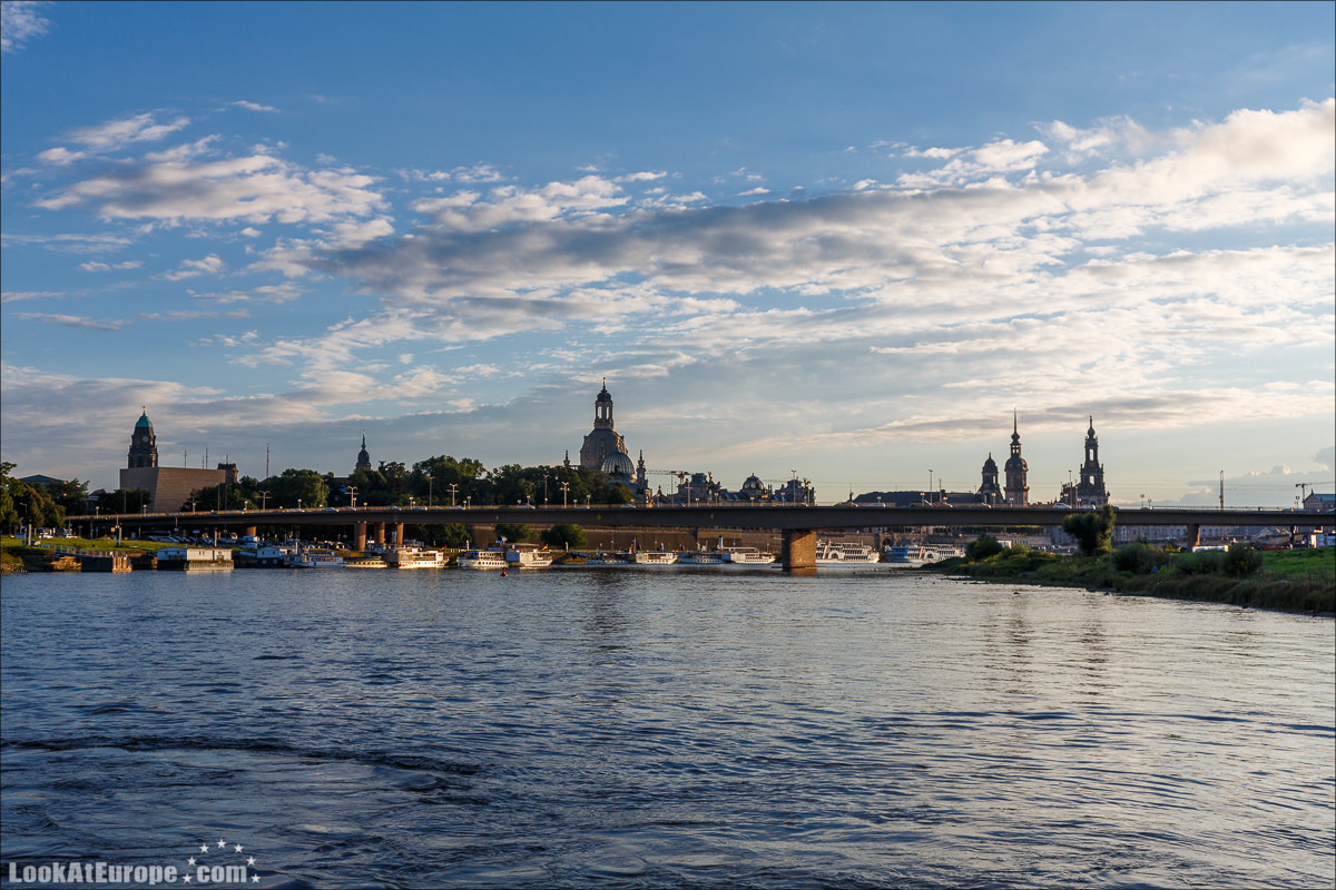 Прогулка на пароходе по Эльбе из Дрездена | LookAtEurope.com - Фотогалоп по Европе. Чехия, Германия, Голландия. Чески Крумлов