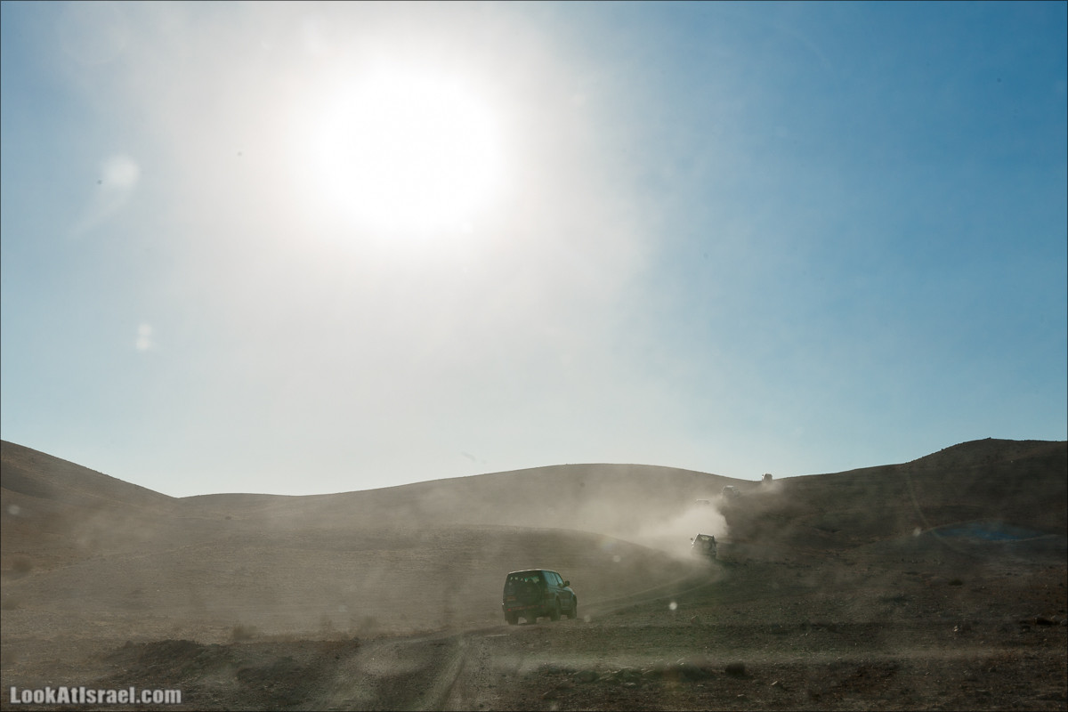 На джипах по Иудейской пустыне, над Мёртвым Море и Масадой | LookAtIsrael.com - Фото путешествия по Израилю
