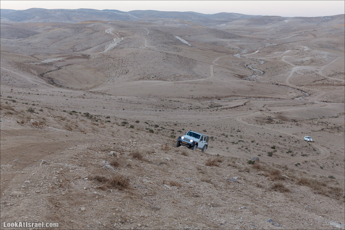 На джипах по Иудейской пустыне, над Мёртвым Море и Масадой | LookAtIsrael.com - Фото путешествия по Израилю