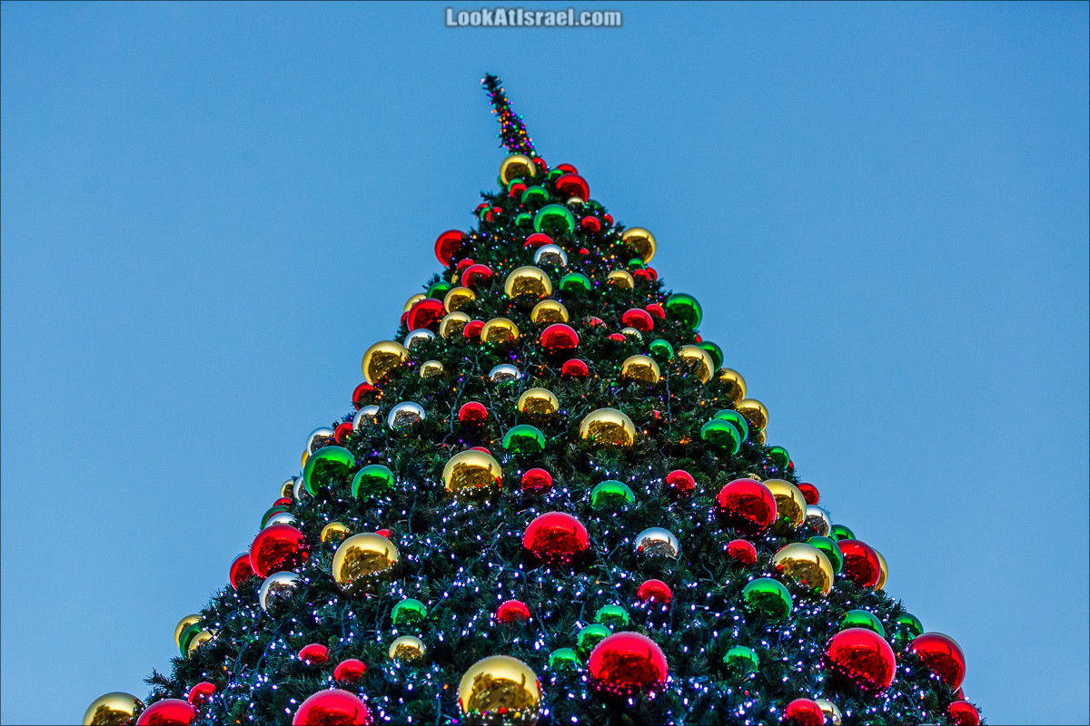 Рождественская ёлка в Яффо | LookAtIsrael.com - Фото путешествия по Израилю