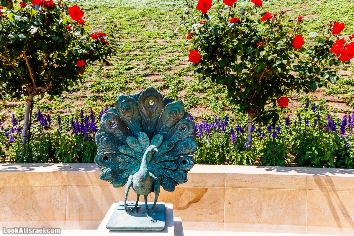 Всемирный центр наследия и сады Бахаи в Хайфе | The Gardens in Haifa - The Bahai | המרכז הבהאי העולמי | LookAtIsrael.com - Фото путешествия по Израилю