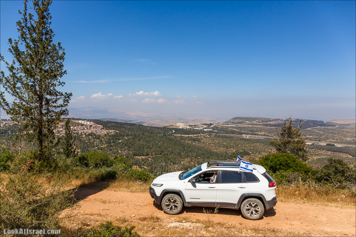Пейзажная дорога на горе Тураан | LookAtIsrael.com - Фото путешествия по Израилю