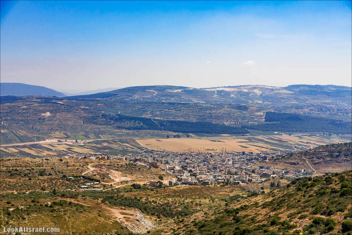 Пейзажная дорога на горе Тураан | LookAtIsrael.com - Фото путешествия по Израилю