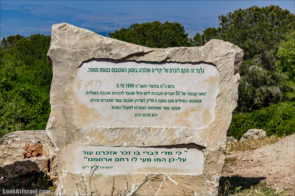 Пейзажная дорога на горе Тураан | LookAtIsrael.com - Фото путешествия по Израилю